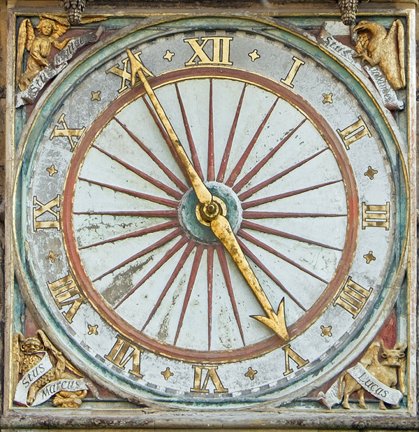 Roman Numerals on Clock Dials.