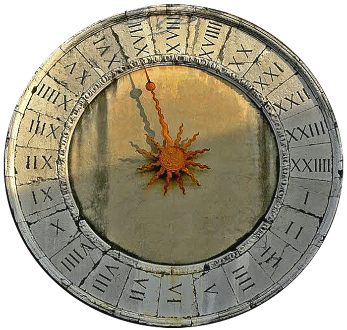 Roman Numerals on Clock Dials.