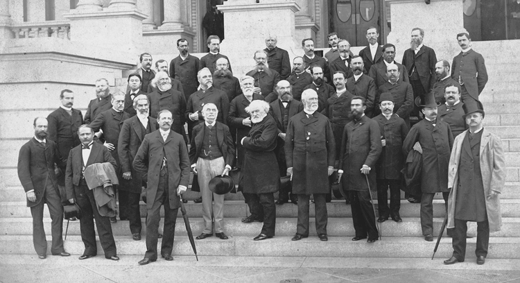 Washington Meridian conference delegates.