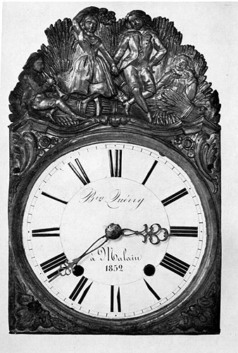 Horloge Comtoise Beroz À Morbier – Moyenne, Mécanisme Fonctionnel