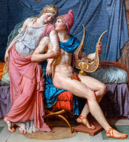 Helen and Paris the princeof Troy