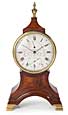 CLEMENT HARRIS LONDON, A mahogany table chronometer, c. 1830. Height: 33.5 cm. 