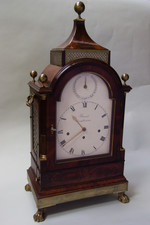 Quarter chiming bracket clock signed Barrauds, Circa 1800.  £17000.00