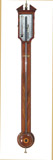 Georgian period stick barometer by Ronketi 