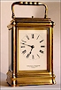 A repeating carriage clock signed ‘Parkinson & Frodsham, 4 Change Alley, London’. Made Circa 1880

