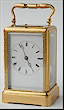 An early 'onepieced' repeating carriage clock.Circa 1870.
