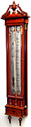 A Ferrari, Delft. An early 19th c.  Dutch contr-tube mercury Bak barometer with thermometer.