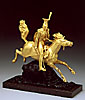 (An EMpire gilt bronze equestrian statue of Prince Poniatowski