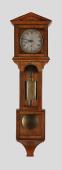 Miniature Laterndl clock by Martin Böck with 8 days duration, c. 1830.