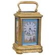 Good Mid-19th Century Miniature Carriage Clock, Signed