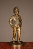 farm boy, bronze circa 1900