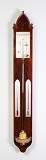 A rare and attractive French mahogany and ormolu stick barometer by Vlessi à Caen, circa 1830.