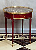 A fine Louis XVI mahogany guéridon