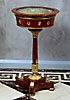 A very fine Empire gilt bronze mounted mahogany jardinière