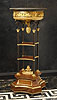 very rare and important Empire gilt and patinated bronze mounted mahogany jardinière attributed to Jacob-Desmalter et Cie with mounts most probably by Pierre-Philippe Thomire