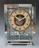 A fine Art Deco model Atmos clock, chrome  No 6981, by Jean Leon Reutter, circa 1930.