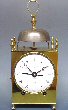 A French capucine clock, Reymond  ÃƒÂ  Privas,  striking and alarm, c. 1800-1810.  
