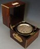  Victorian rosewood Eight-Day Marine Chronometer, James Muirhead & Son, No. 3799,  Circa 1860-70 