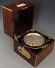 Victorian rosewood Eight-Day Marine Chronometer, James Muirhead & Son, No. 3799, Circa 1860-70