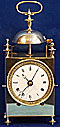 A French capucine clock, made circa 1830-1840.
