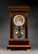 Rare Precision Regulator Mantel Clock 
Paris, Charles X Period,circa 1825-1830
Height 60 cm; width 33 cm; depth 24.5 cm
 