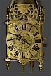 HAYOT Ã ARGENTIN, an early French miniature alarm lantern clock, c. 1700. Height: 24 cm.