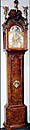 Dutch wallnut longcase clock signed Pieter Gibb Rotterdam. Ca 1740.
$. 13.000,-