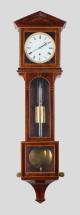 Small Laterndl clock with 14 days duration, c. 1830.