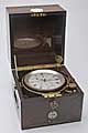 J. P. DUPONT & ZOON ROTTERDAM. A marine chronometer, c. 1875-80. Height: 19 cm.
