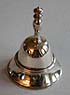 miniature silver table bell