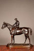 'Jockey's', pair of fine bronzes by Moigniez