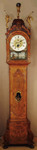 Longcase with rare swing automaton by M. Buys.