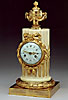 Louis XVI column clock by Duval