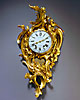 A wonderful Louis XV cartel clock by Tavernier
