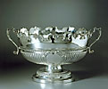 A fine English sterling silver bowl Birmingham 1899