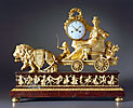 A highly important late 18th Century  gilt bronze clock by Thomire