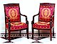 A pair of Empire fauteuils