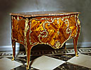 A superb Louis XV commode attributed to
B.V.R.B.