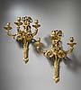 A magnificetn pair of Louis XVI wall-lights