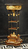  very rare and important Empire gilt and patinated bronze mounted mahogany jardinière attributed to Jacob-Desmalter et Cie with mounts most probably by Pierre-Philippe Thomire 