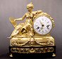 A Louis XVI gilt bronze Cleopatra mantle clock, Thiout a Paris, circa 1780.