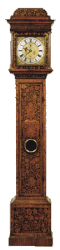 Antique longcase clock, Charles Burgess London c. 1700.