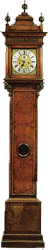 Antique longcase clock Joseph Windmills No. 135 London c. 1700.