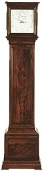 Antique Longcase clock John Holmes no 134, London c. 1780.