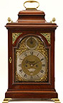 John Green, London. An attractive mahogany bell top striking clock.