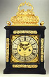 A fine English bracket clock, ca 1700.