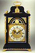 Dutch bracket clock, ca 1790.