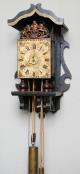 A Rare Dutch so called 'stool clock' Signed H. Reumpol Laaren 1769.