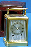 PAUL GARNIER. (b.1801- d.1869) Series 1 travelling clock. SOLD