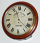 A good English pub clock by James V. Yolland. ca. 1870.